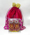 Teracota Handpainted Shri Laxmi Ji Charan Paduka