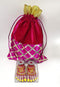 Teracota Handpainted Shri Laxmi Ji Charan Paduka