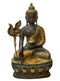 Lord Buddha Idol (6.5 Inch Tall), Hand Crafted Buddha Brass Statue