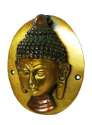 Buddha Face Brass Decorative Door Knocker