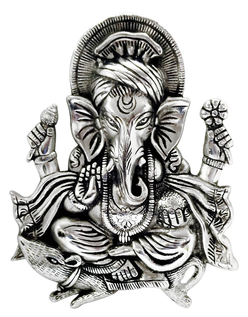 Lord Ganesha Metal Wall Hanging for Home Decor