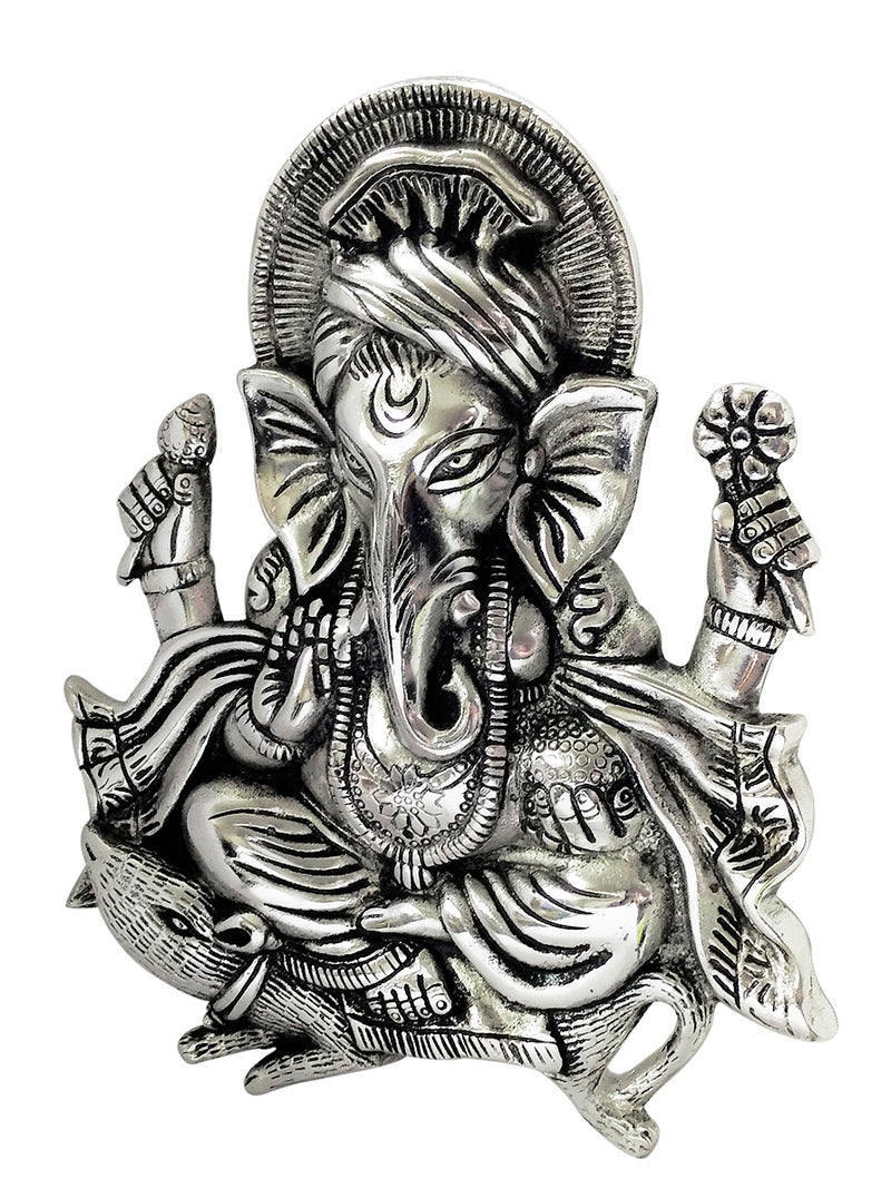 Lord Ganesha Metal Wall Hanging for Home Decor