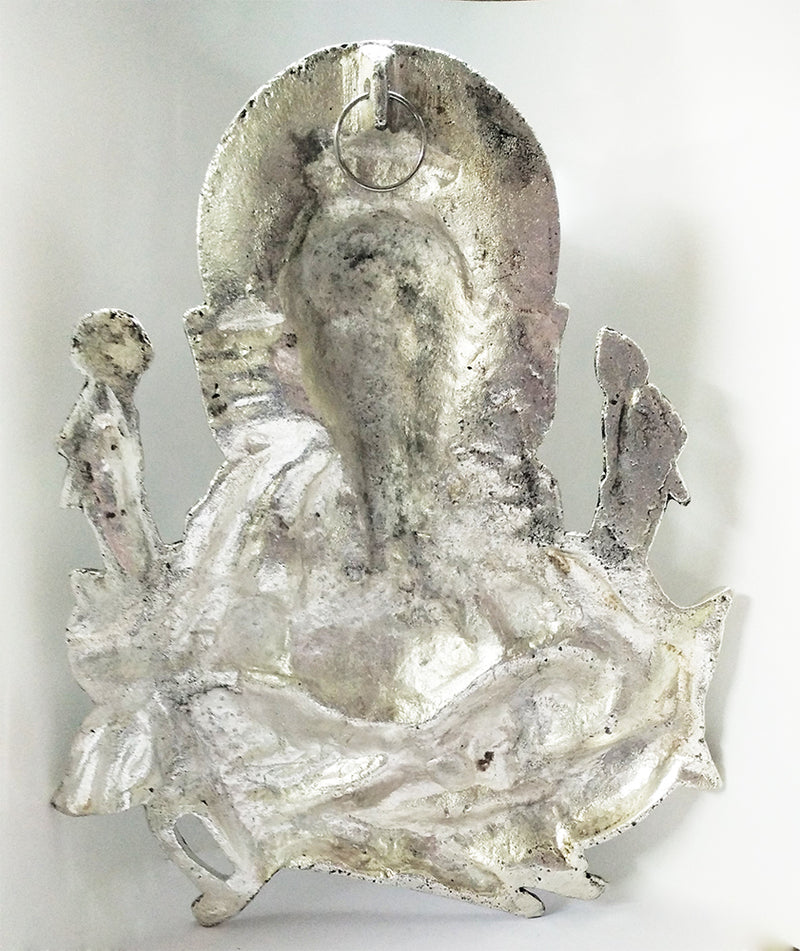 Lord Ganesha Metal Wall Hanging for Home Decor