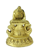 Small Kuber Brass Statue