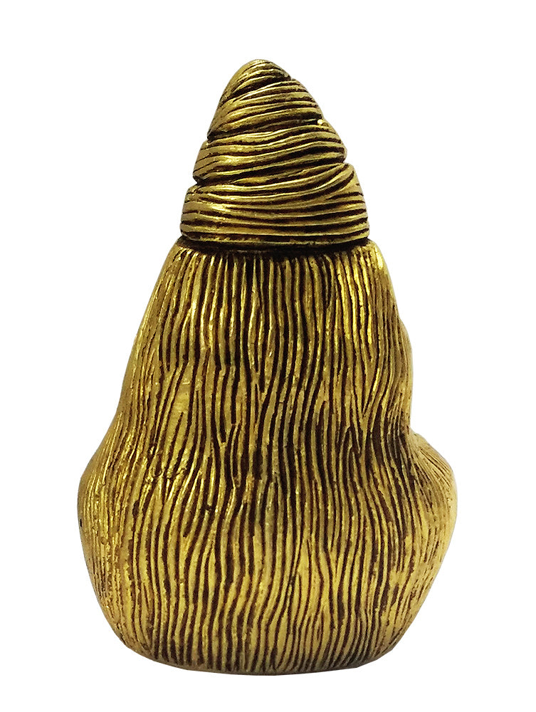 Lord Shiva Brass Head - Hindu Religious Idol