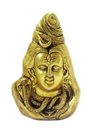 Lord Shiva Brass Head - Hindu Religious Idol