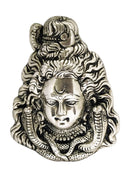 Hindu God Shiva Metal Wall Hanging Mask for Home Decor