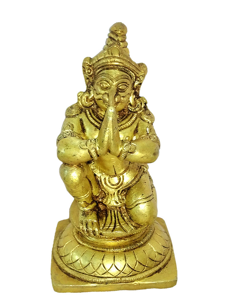The Holy Bird "Garuda" The Carrier of Lord Vishnu - Brass Statue