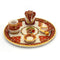 Lord Ganesha Painted Marble Thali