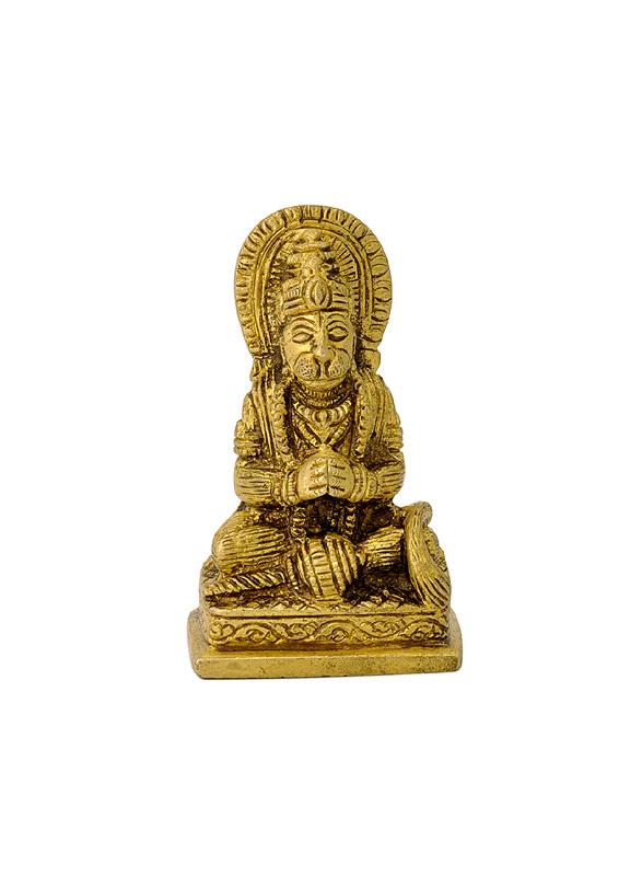 Lord Ram Bhakta Hanuman Brass Statue