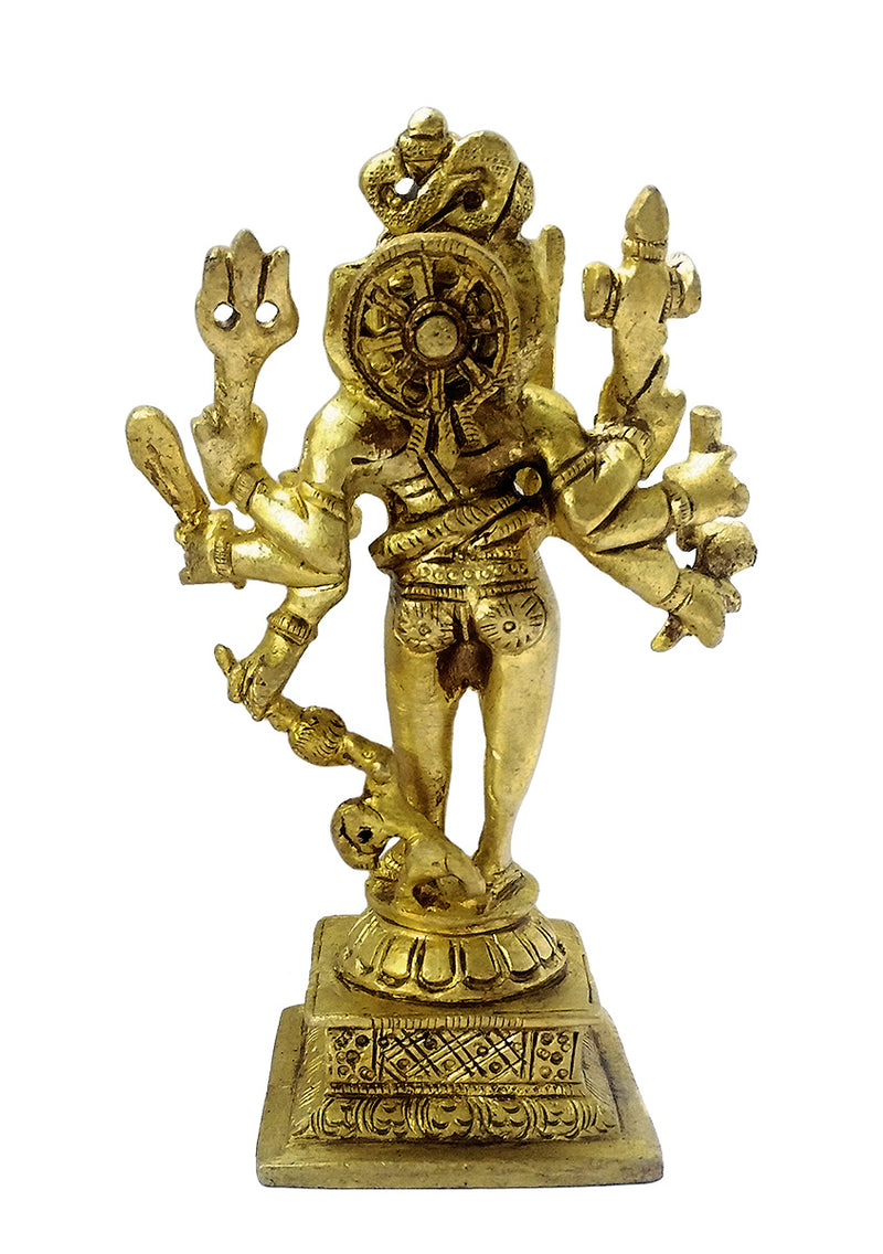Lord Mahakal Bhairava - Brass Statue