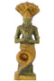 Yoga Guru Maharishi Patanjali Brass Statue the Founder of Yoga System (10 inches Height)