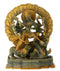 The Goddess Durga Killing the Buffalo Demon (Mahishasura Mardini) Brass Sculpture