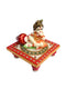 Makhan Chor Bal Gopal on Marble Chowki