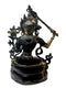 Tibetan Manjushri Bodhisattva Buddha Brass Statue (14 inch)