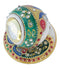 Ball Shape Marble Clock with Meenakari Work
