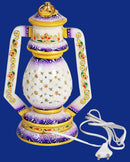 Handmade Small Lantern in Pure White Marble