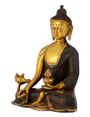 Tibetan Healing Medicine Buddha Statue Shakyamuni Buddha Decorative Figurine