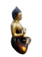 Beautiful Buddha Statue in Copper and Brasss Finish (14 Inch)