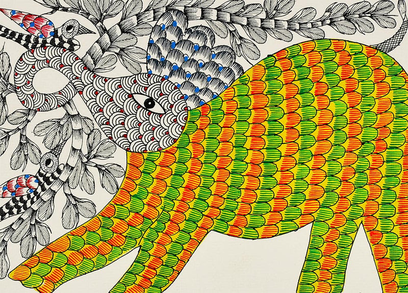 Elephant Gont Painting
