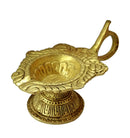 Small Brass Puja Oil Lamp