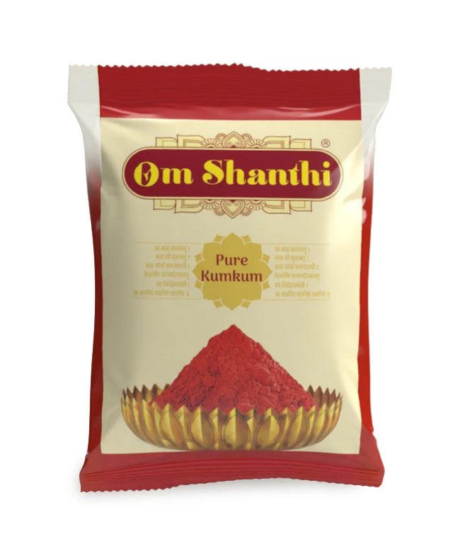 Om Shanthi Pure Kumkum 10 packet (40g. each)