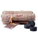 Omved Charcoal Tablets for Burning Dhoop - Pack of 3