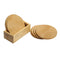 Gemstone Wood Coasters "Ragini Plucking Flowers"