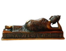 Sleeping Buddha Collectible Brass Sculpture