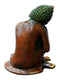 Calm Buddha Resting on Knee Decorative Brass Statue