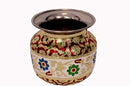 Retual Pooja Lota Kalash with Meenakari Work