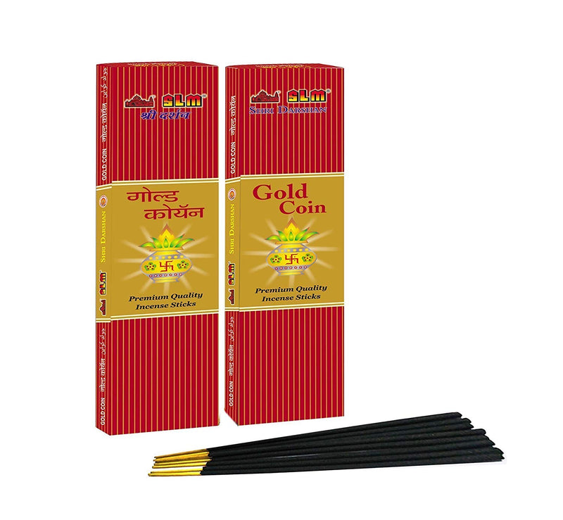 SLM Premium Incense 12 Packets 184 + Ayurveda Masala Sticks