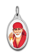 Sai Baba Precious Silver Pendant