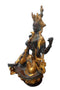 Tibetan Buddhist Goddess Brass Statue (12 inch)