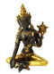 Tibetan Buddhist Goddess Green Tara - Brass Statue (10 Inch)