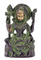 Blessing Lord Shiva - Finish Brass Statue