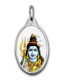 Lord Shiva Silver Pendant