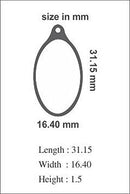 Lord Shiva Silver Pendant