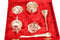 Om Design Pooja Aarti Silver Plated Thali