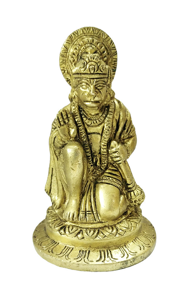 Sri Hanuman Ji - Brass Statue
