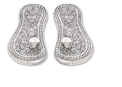 Sri Lakshmi Ji Charan Paduka Pure Silver