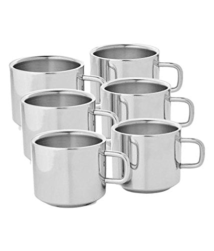 Stainless Steels Coffee/Tea Square Cup
