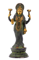 Vishnu Priya Mahalakshmi Black Finishing Brass Statue