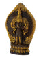 Tibetan Buddhist Deity Eleven Headed Thousand Armed Avalokiteshvara - Brass Statue 7.50 inches Tall
