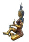 Tibetan Goddess Green Tara Brass Statue (10.5 Inch)