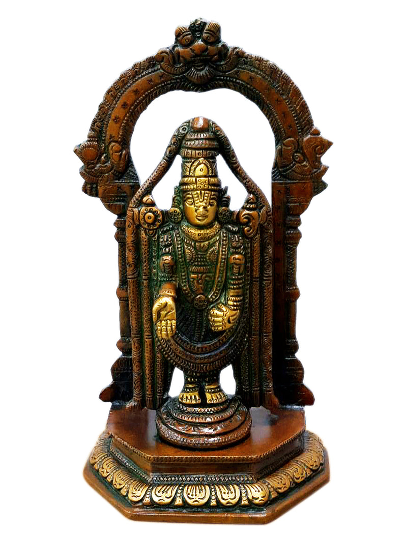 Lord Thirupathi Balaji Brass Statue