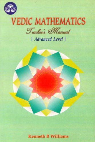 Vedic Mathematics Teacher's Manual (Vol. 3)