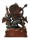 Warrior Lord Vinayak Decorative Brass Sculpture