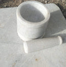 White Marble Kharal (Imam Dasta) 3 Inch