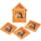 Mughal Princess Coasters and Holders Set